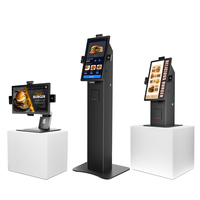 Kiosque à écran tactile LCD de 21,5 pouces, 4+64 Go, Android 14, kiosque de commande en libre-service, système RK3576, kiosque de paiement en libre-service