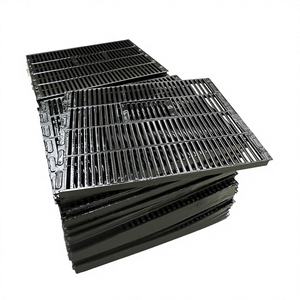 พื้นเหล็กหล่อรับน้ำหนักได้มากสำหรับฟาร์มสุกรและแม่สุกร ยี่ห้อ New Hengyin สีดำ ขนาด 600*600 มม./600*700 มม. รับประกัน 1 ปี - Product Image 1