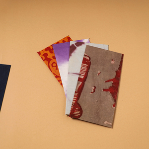 Eco-Friendly Handmade Fabric <b>Envelope</b> Set of 5 Assorted Decorative Cloth Covers for Wedding Shagun <b>Gifts</b> and Festive Use - Product Image 2