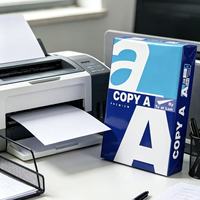 Papier de bureau multifonctionnel A4, papier de copie et de dessin, papier de base électrostatique 80G double face, Shandong, 1 rame