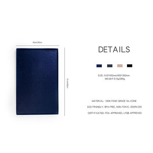 Aangepaste Hond Likken Mat Food Grade Siliconen, Bot Paw Letter Patroon Anti-Slip Trage Feeder Voor Angst Verlichting - Product Image 3