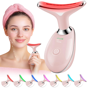 Massaggiatore Facciale Riscaldante per Viso e Collo, Strumento Modellante con 7 Colori, Regalo Ideale per Compleanno, Natale, Festa della Mamma, San Valentino - Product Image 3