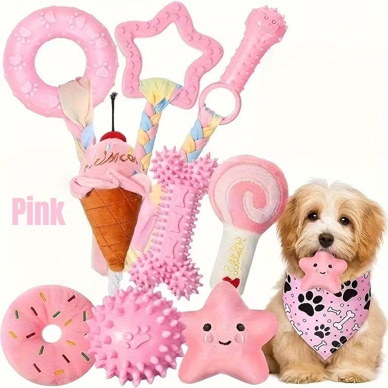 Set 9 piezas rosa 325g
