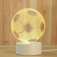 Bts 3d Illusion Led Dimmable Touch Sensor Induction Night Light Bts Lampe de table Acrylique 3d Led Night Light