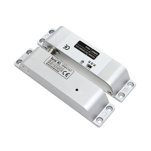 12vミニ電子スライディングボルトロックフェイルセキュリティ電気ドロップボルトドアロック、自動リロックタイマー付き - Product Image 3