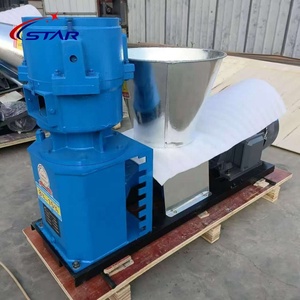 Machine à granulés d'aliments pour animaux (poulets et bovins) à haute productivité, 100 kg/h, moteur électrique en fonte, granulateur d'aliments - Product Image 2