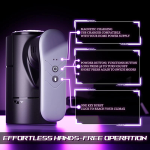 Godet Masturbateur Automatique pour Homme avec Poignée, Effet <span class=keywords><strong>de</strong></span> Succion, Godet <span class=keywords><strong>de</strong></span> Poche Réaliste, Stroker Puissant, Jouets Sexuels pour Hommes - Product Image 4