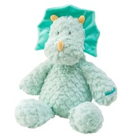 Couette unisexe avec chiot lion chat dinosaure animaux peluches PP coton coloré cadeau d'anniversaire doublure en maille