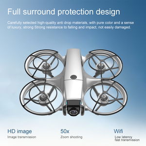 New SJY-GT9 FPV <b>Drone</b> 4.3" Screen 2.4G 6CH Brushless 4000KV 143g No Registration EIS Anti-Shake Optical Flow WiFi <b>RC</b> Quadcopter - Product Image 5
