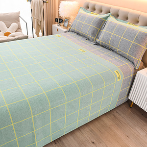 New ba-mảnh tất cả các tấm ga trải giường Cotton đặt thô vải cũ cho mùa hè - Product Image 4