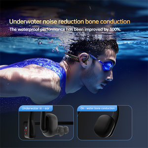 Nouveaux écouteurs à conduction osseuse sans fil étanches IPX8 pour la natation et le sport, casque Bluetooth 5.4 avec micro pour l'exercice et le fitness 2026 - Product Image 2