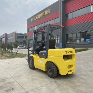 Spedizione gratuita camion di sollevamento del carrello elevatore diesel 3 ton 5 tonnellate CE Europe 5 con posizionatore a forcella e carrello elevatore del magazzino del cambio laterale - Product Image 3