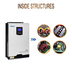 <span class=keywords><strong>4000</strong></span> Watts Panneau Solaire avec Onduleur 48VDC 220V Onduleur avec 50A PWM Hors Réseau À Onde Sinusoïdale Pure Onduleur PSP-5K - Product Image 4