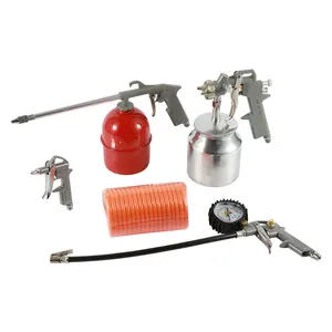 Spray Gun Color Spray Gun 5000 4001 Sand Professional Spray Gun Set 5pcs