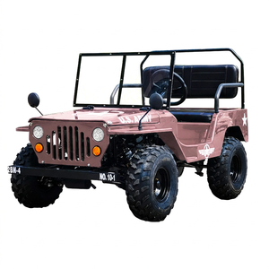 Mini Jeep 125CC à essence tout-terrain, kart à pédales 2 places, buggy des dunes, mini camion pour adultes et enfants, course en plein air - Product Image 5