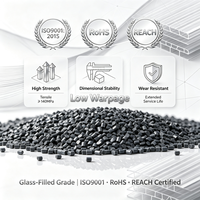 Glass-Filled Nylon 6 Pellets PA6 with Glassfiber Injection Molding Grade for Connectors & Gears