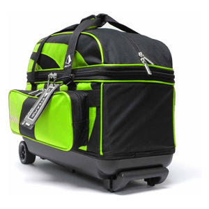 Sac de bowling portable en nylon grande capacité, très vendu, design décontracté et luxueux, pliable, avec de superbes roues, imperméable, décontracté et pliable - Product Image 1