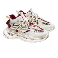 Chaussures décontractées polyvalentes et confortables pour hommes, style Dad Shoes, à semelle souple, pour l'extérieur et la ville, de la marque de mode originale Niche Middle-top