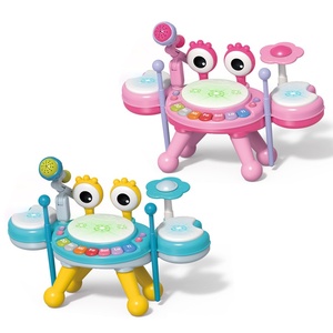 Wholesale Portable Multi-Function Musical Piano Keyboard <b>Toy</b> With <b>Drum</b> Microphone Detachable Rattle Whistle - Product Image 1