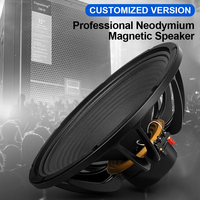 Haut-parleur de scène portable 15 "Biner D825 et haut-parleur PA pour une utilisation audio professionnelle et haut-parleur audio