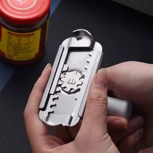 Nouveauté : Ouvre-bouteille et décapsuleur manuel durable en acier inoxydable pour la maison et la cuisine - Product Image 3