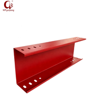 Goulotte de câblage en métal massif thermolaqué, couleur RAL personnalisée pour projet de câblage électrique intérieur 300*150*1.5mm