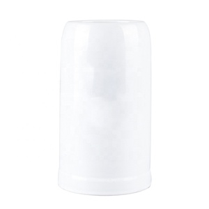 Taza de cerámica personalizada para cerveza, 500ml-1000ml, vapor de cerveza blanco, barato, a la venta - Product Image 6