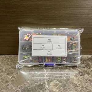 Sanya Automotive U-shaped Nut Clips #6/8/10/12 110pcs Universal Car Fastener Repair <b>Kit</b> Zinc Plated - Product Image 1