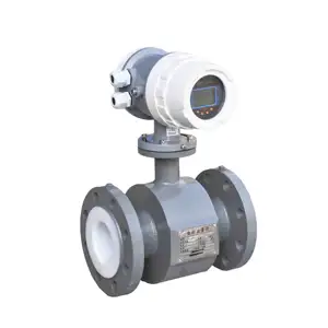 Low Cost Electromagnetic Flowmeter China supplier 4-20ma output digital Magnetic Water Flow Meter Price
