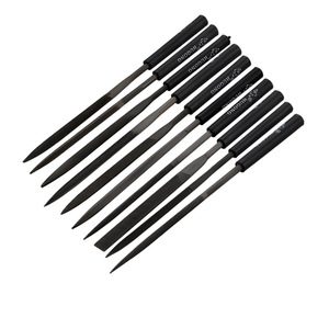 Assorted Files 10 Piece <b>Set</b> Flat Semi Cylindrical Triangular <b>Square</b> Woodworking Mini Files Tool <b>Set</b> - Product Image 1