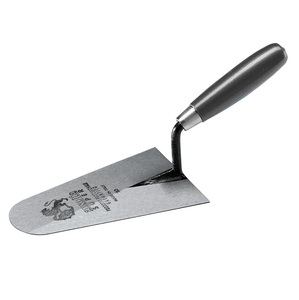 Ausonia Vòng mô hình bricklaying trowel 18 cm với varnished tay cầm bằng gỗ với kim loại Cap Made in Italy - Product Image 1