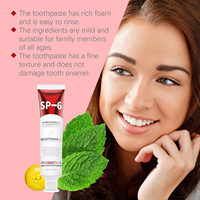 Pasta Dental Blanqueadora Probiótica Sp6 para Limpiar los Dientes, Eliminar Manchas y Refrescar el Aliento