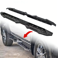 Nouvelle Conception Marchepieds Latéraux Tout-Terrain 4x4 Barres Nerf pour Pick-up SUV Universel Adapté sur Mesure Fortuner 2016-2026 Hilux
