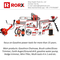 Rorx approvisionnement direct d'usine en gros scie à chaîne électrique à essence outils de jardin professionnels pour machine de découpe de bois