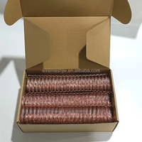 Hot Sale Doppels piral draht Ring bindung Metall Buchbinder Wire-o für Brasilien Markt größe Anpassbar mit Musters ervice
