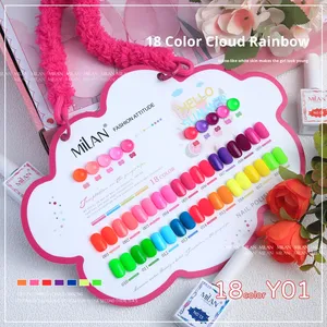 Esmalte de Uñas <span class=keywords><strong>en</strong></span> Gel UV LED de Lujo Serie Nube de 18 Colores de Milán, No Tóxico, Larga Duración, 15 ml, Pegamento Exclusivo para Salón de Uñas - Product Image 6