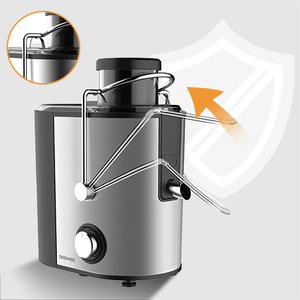 Home Automatic Centrifugal Stainless Steel <b>Juicer</b> <b>Machine</b> 400W 23000 RPM Quiet Motor Orange Carrot <b>Juicers</b> - Product Image 2