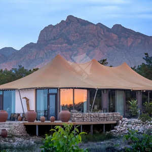 Senlait <b>Large</b> Hotel <b>Tent</b> Rectangular Oxford Cloth Waterproof Sun Proof Outdoor Homestay Restaurant Custom Setup - Product Image 2