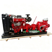 Pompa Sentrifugal Multi-tahap Horizontal Bertekanan Tinggi Diesel Skala Industri Besar Digunakan untuk Penyediaan Air Jarak Jauh.