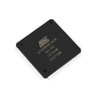 Microcontrolador ATSAM4N16CA-AU con encapsulación QFP100, inventario original en stock