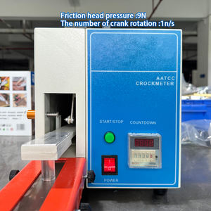 Dijital Tekstil Kuru ve Islak Sürtünme Renk Haslığı Test Cihazı Gelişmiş Elektrikli Sürtünme Renk Solma Test Makinesi - Product Image 5