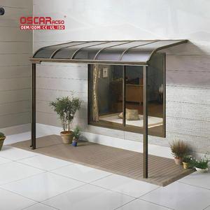 Auvent manuel rétractable en alliage d'aluminium pour balcon extérieur, fenêtre, terrasse, <span class=keywords><strong>toit</strong></span>, protection UV, pour balcons, patios et jardins - Product Image 1