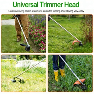 หัวทริมเมอร์400ฟีดสำหรับ GT225 SRM230 SRM210 PAS225ชิ้นส่วนแปรงสำหรับตัด - Product Image 6