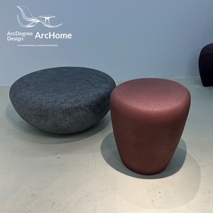 Mesa de Centro de Diseño de Alta Gama con Pedestal de Tres Secciones, Personalizada, para Sala de Estar, Mesa de Noche, Mueble Artístico para el Hogar - Product Image 2