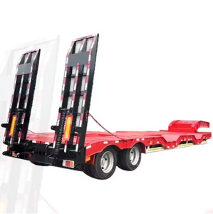 Offre Spéciale : Remorques Semi-Basplate 40/60/80 Tonnes à Essieux <span class=keywords><strong>Tandem</strong></span>/Quadruples - Prix Compétitifs |   Véhicule de transport à plateau bas de 100 tonnes à vendre - Product Image 3
