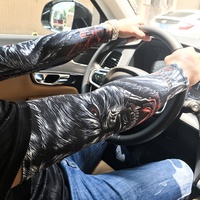Manchons de protection solaire d'été pour moto, cyclisme, randonnée, pêche, sports de plein air, unisexe, en polyester, modèle PME