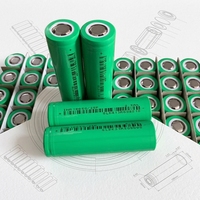 Batería Recargable de Estado Sólido 18650 de 2600-3500mAh y 3.7V con 1000 Ciclos, Certificación CE, para Linternas y Electrónica DIY de Alto Rendimiento