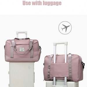 Hot Selling Custom Logo New Design Large Capacity Sport Yoga <b>Travel</b> <b>Bag</b> <b>Women</b> Portable Gym <b>Bag</b> With Shoes Compartment - Product Image 5