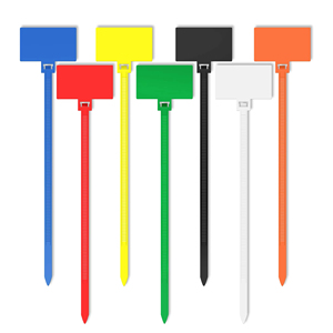 Attaches-câbles en nylon colorés, étiquettes en plastique, ruban de marquage, étiquettes faciles à marquer, attaches autobloquantes, marqueurs de câbles en maille, outils - Product Image 3