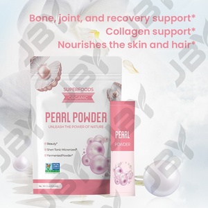 Polvere di Perle di Grado Alimentare JBY per Pelle Sana, Fonte Naturale di Calcio e Nutrizione Quotidiana - Product Image 2